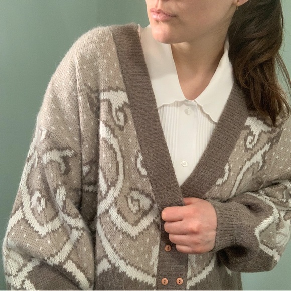 VINTAGE double button cardigan - Picture 4 of 12